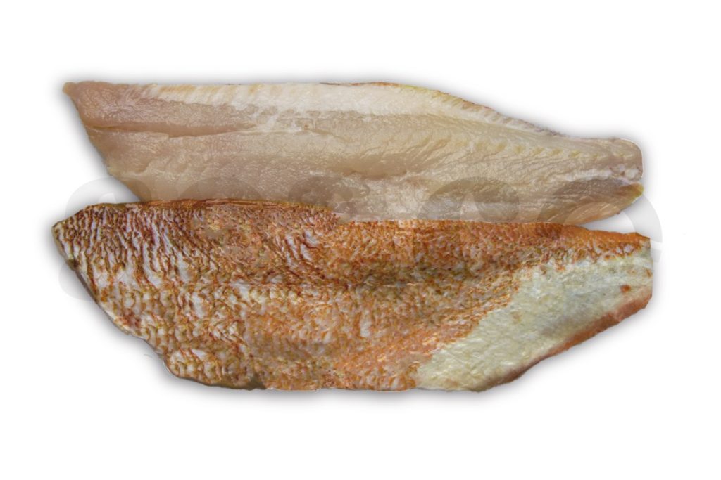 Roodbaarsfilet met vel portie