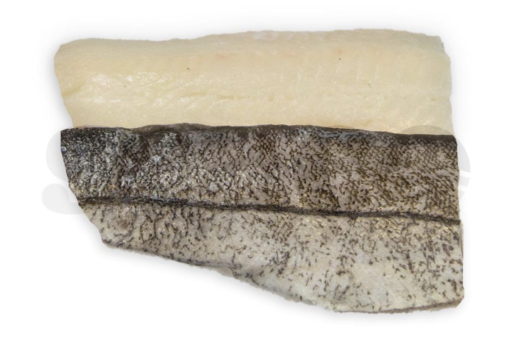 Schelvisfilet met vel portie