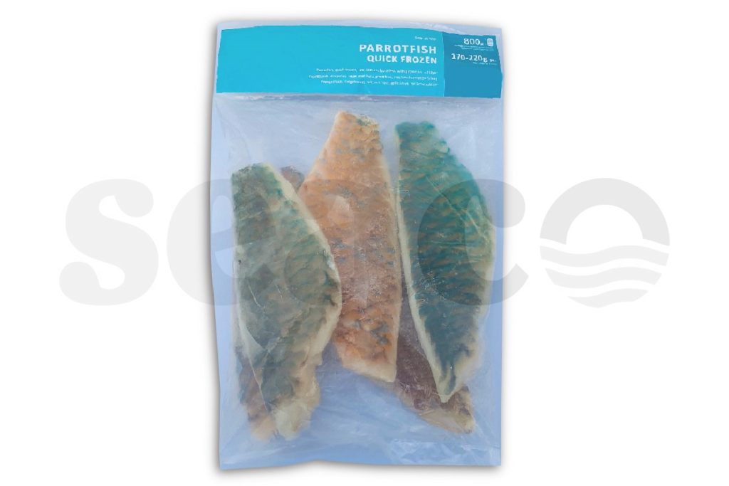 Papegaaivisfilet met vel zonder graat 170-220g 1kg DV