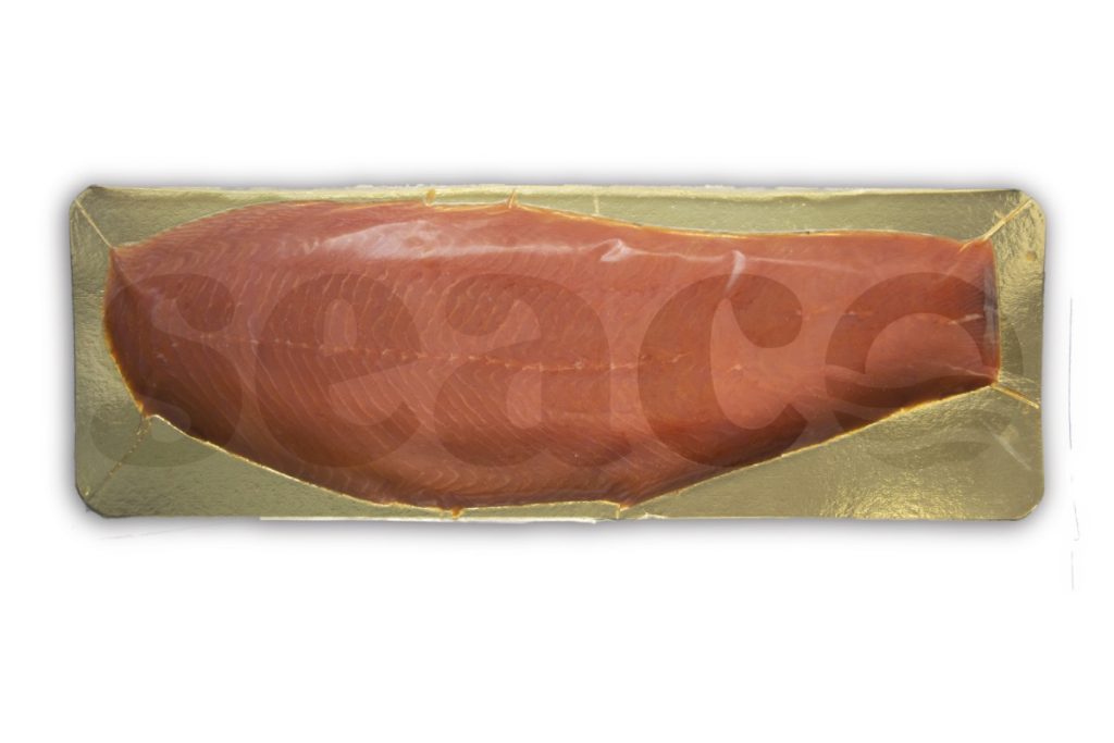 Zalmzijde gerookt ongesneden