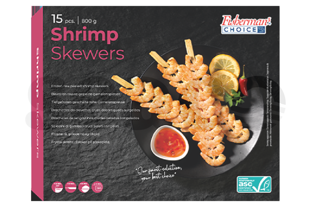 Garnalenspies 15st ca. 65g DV