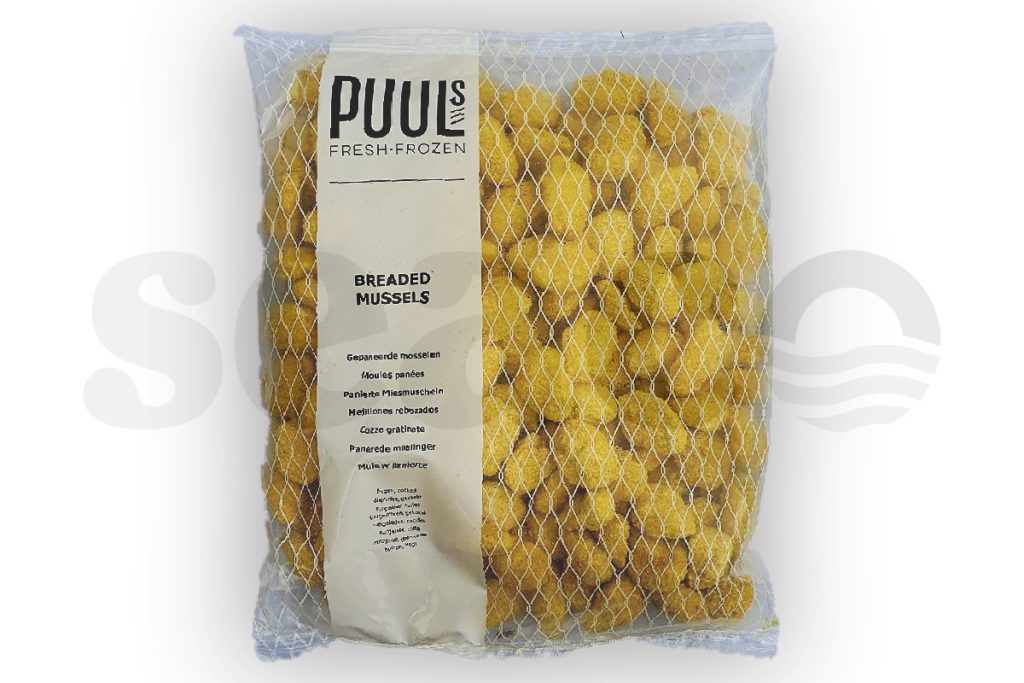 Mosselvlees gepaneerd 1kg DV
